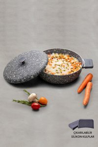 Emsan Perge Döküm 24 cm Basık Tencere