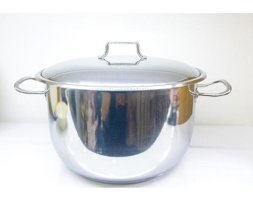 Oms Collection Kinox FKNX200528 Paslanmaz Çelik 30 cm Derin Tencere