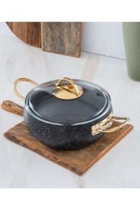 Acar Nostalji 0295 Cam Kapaklı Döküm 18 cm Derin Tencere
