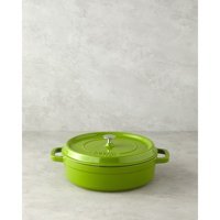 English Home Hecha Demir Döküm 28 cm Basık Tencere Yeşil