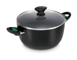 Esse Greenpan Rio Cam Kapaklı Granit 26 cm Derin Tencere