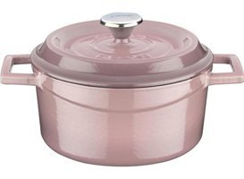 Lava Trendy Döküm 12 cm Derin Tencere Pembe