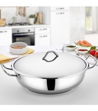 Gülsan Mega MGB30 Çelik 30 cm Basık Tencere