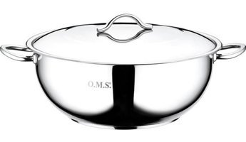 Oms Collection Paslanmaz Çelik 26 cm Derin Tencere