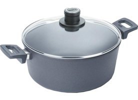Primanova Woll D-WOLL128NL Cam Kapaklı Döküm 28 cm Derin Tencere