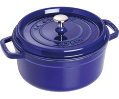 Staub La Cocotte Döküm 28 cm Derin Tencere Mavi