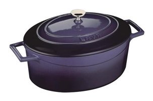 Lava Döküm 27 cm Derin Tencere Mor