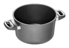 Amt Gastroguss İndüksiyon Cam Kapaklı Alüminyum 24 cm Derin Tencere