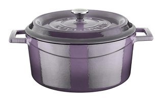 Lava Trendy Döküm 24 cm Derin Tencere Mor