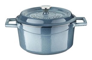 Lava Döküm 20 cm Derin Tencere Gri