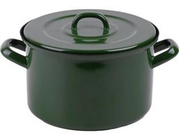 Emaylab Rainpot Emaye 20 cm Derin Tencere Yeşil