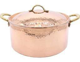 Copperdone El Dövmesi Dövme Bakır 29 cm Derin Tencere