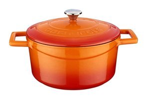 Lava Folk Döküm 20 cm Derin Tencere Turuncu