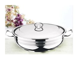 Berlin Gastro Çelik 28 cm Karnıyarık Tencere