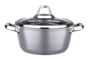 Leggno MST2828DT24GR Master Daily Cam Kapaklı Titanyum 24 cm Derin Tencere