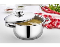 Gülsan Mega ET-CL154 Çelik 24 cm Derin Tencere