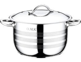 Oms Collection 2005 Paslanmaz Çelik 22 cm Derin Tencere