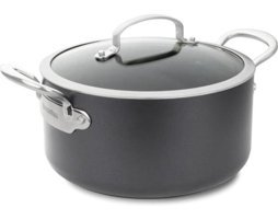 Greenpan Barcelona Cam Kapaklı Seramik 20 cm Derin Tencere