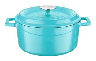 Lava Spring Döküm 24 cm Derin Tencere Kırmızı