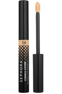 Sephora Clear & Cover 14 Beige Yüz Likit Fırça Kapatıcı