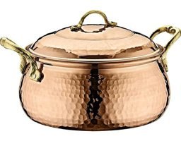 Oms Collection Anatolia 9200 Bakır 24 cm Derin Tencere