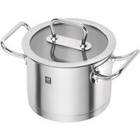 Zwilling Cam Kapaklı Paslanmaz Çelik 16 cm Derin Tencere
