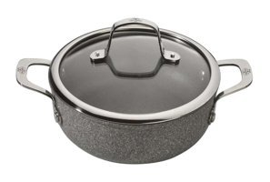 Ballarini Salina Granit 24 cm Basık Tencere