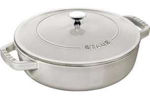 Staub Chistera Döküm 26 cm Basık Tencere