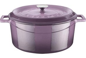 Lava Trendy Döküm 28 cm Derin Tencere Mor