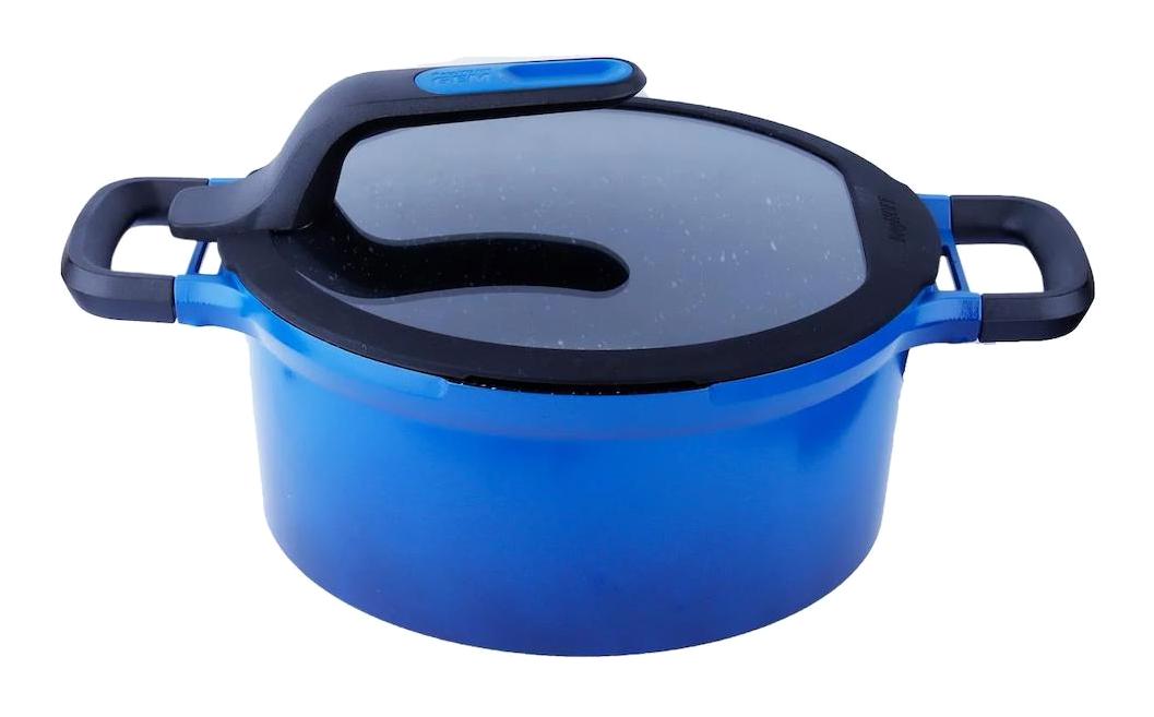 Berghoff Gem Stay Cool Cam Kapaklı Alüminyum 24 cm Derin Tencere