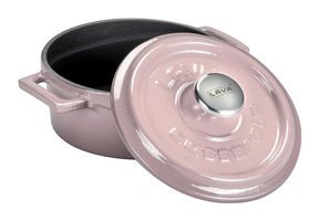 Lava Trendy Demir Döküm 12 cm Derin Tencere Pembe