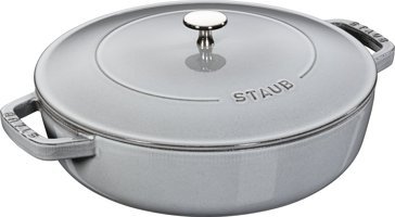 Staub Chistera Döküm 24 cm Basık Tencere