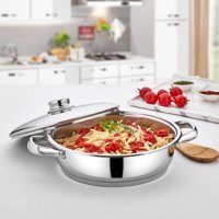 Gülsan Mega Çelik 22 cm Basık Tencere