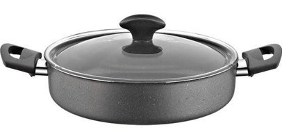 Papilla Fred Cam Kapaklı Granit 24 cm Karnıyarık Tencere