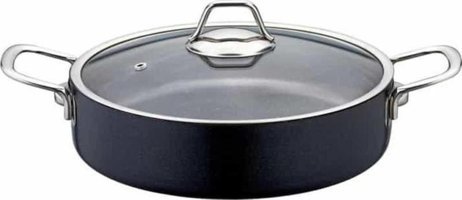 Evimsaray Zest Gusto Cam Kapaklı Granit 28 cm Karnıyarık Tencere