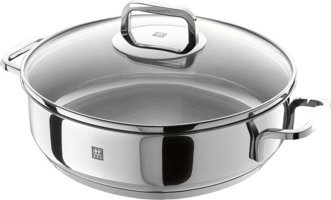 Zwilling 650692400 Cam Kapaklı Paslanmaz Çelik Basık Tencere