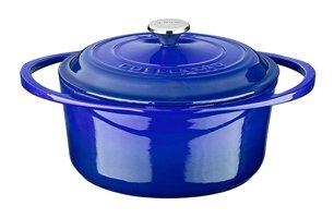 Lava Heritage Demir Döküm 20 cm Derin Tencere Mavi