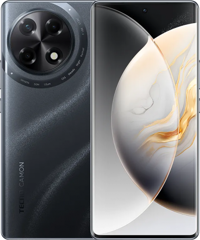 Tecno Camon 30S 256 GB Hafıza 8 GB Ram 6.78 inç 50 MP Çift Hatlı AMOLED Ekran Android Akıllı Cep Telefonu Siyah