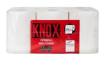 Knox Hareketli 2 Katlı 6'lı Rulo Kağıt Havlu
