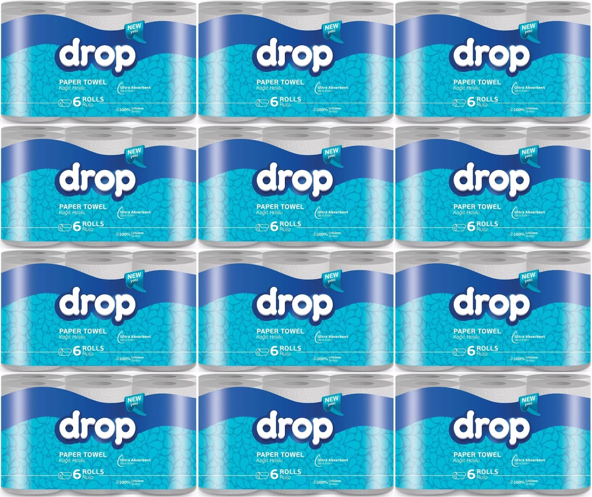 Drop 2 Katlı 72'li Rulo Kağıt Havlu