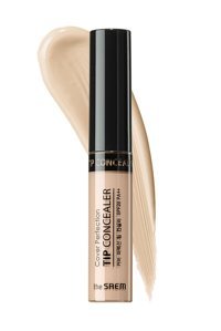 The Saem Cover Perfection Tip Middle Beige 1.75 Göz Altı Likit Fırça Kapatıcı