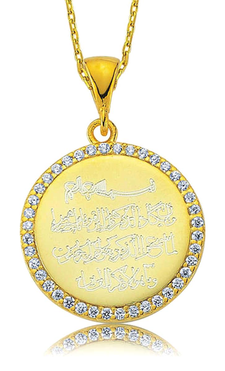 Lucky Life Nazar Dualı Zirkon Taşlı 925 Ayar Kararmayan Halat Zincir Kadın Gümüş Kolye 45 cm