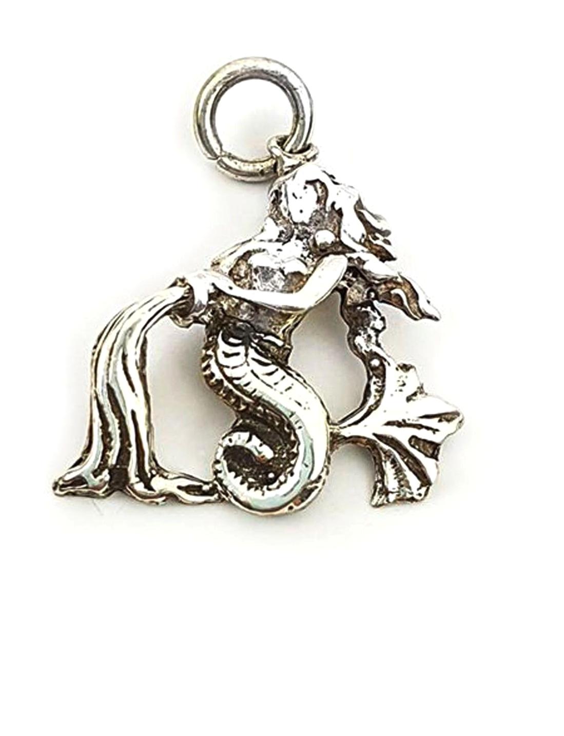 Oseshop Kova Burcu Forse Zincir Kadın Gümüş Kolye