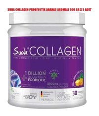 Suda Collagen Ananas Aromalı Toz Kolajen 3x300 gr