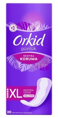 Orkid Ekstra Koruma 20'li Uzun Günlük Ped