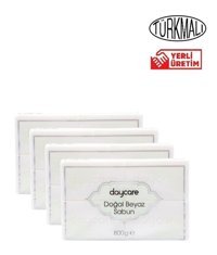 Daycare Doğal Beyaz Katı Sabun Katı Sabun 4x800 gr