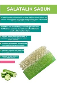 Du&Me Doğal Kabak Lifli Kabak Lifli-Salatalık Katı Sabun 130 gr