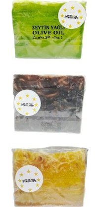 Monsieur Premiere Limon-Zeytinyağlı-Zeytin Yapraklı Katı Sabun 3x120 gr