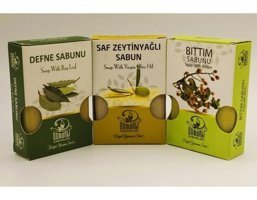Osmanlı Bıttım-Defne-Zeytinyağlı Katı Sabun 3x100 gr