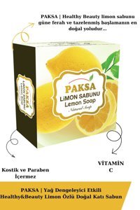Paksa Doğal Limon Katı Sabun 2x125 gr